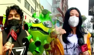 Protectores faciales: así se vive la nueva normalidad en las calles de Lima