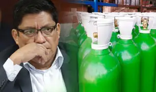 Zeballos declaró ante Fiscalización por donación de oxígeno para Arequipa