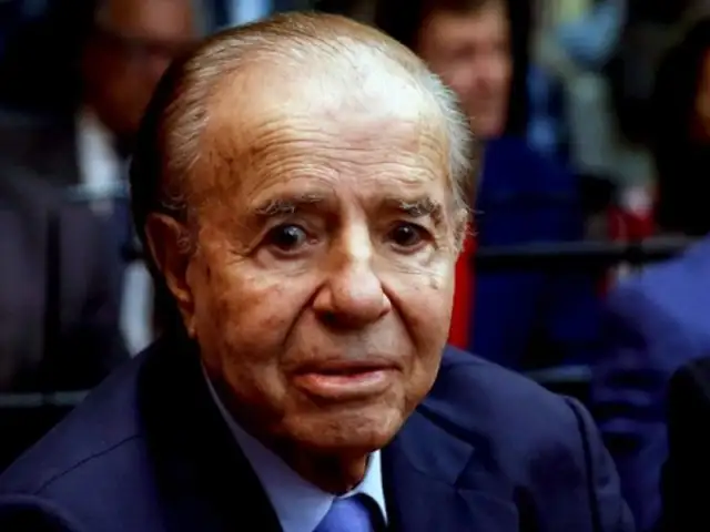 Carlos Menem: expresidente de Argentina murió hoy a los 90 años
