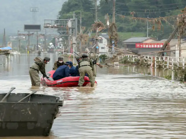 Japón: decenas de fallecidos dejan fuertes lluvias e inundaciones