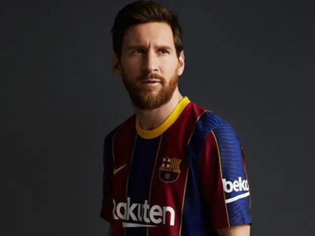 FC Barcelona presentó oficialmente su nueva camiseta de la temporada 2020-21