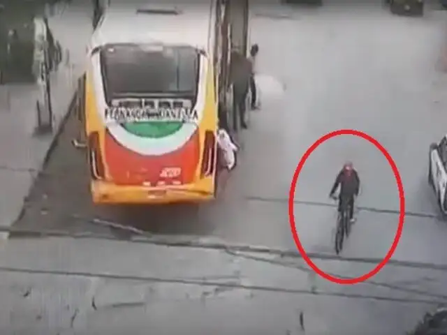 SMP: sujeto robaba celulares a bordo de una bicicleta