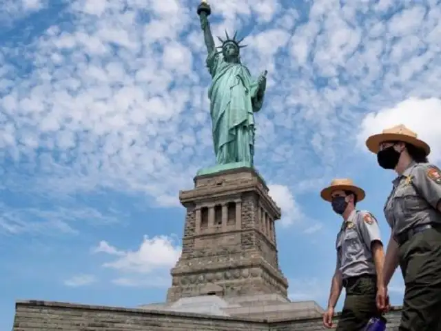 Estados Unidos: la isla de la Estatua de la Libertad abre sus puertas al público