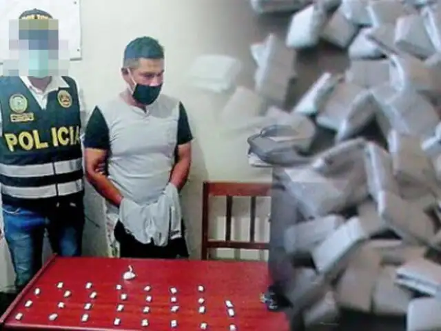 Huancayo: Policía captura a “inspector de tránsito” que vendía cocaína por delivery