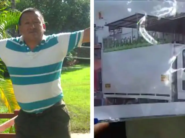 SJM: denuncian robo de camión de la empresa de Mario Romero, el Ángel del Oxígeno