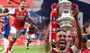 Reino Unido: Arsenal se coronó campeón de la FA Cup tras vencer al Chelsea