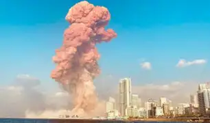 [FOTOS] Beirut: casi 2,750 toneladas de nitrato de amonio produjeron la explosión
