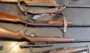 Santa Anita: hallan arsenal clandestino de armas en segundo piso de vivienda