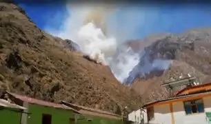 Yauyos: incendios forestales provocan daños irreparables al ecosistema