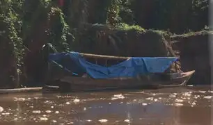 Sujetos abandonan bote cargado con cocaína en el río Ucayali