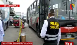 SJM: tres pasajeros y un policía resultaron heridos durante asalto a bus de transporte público