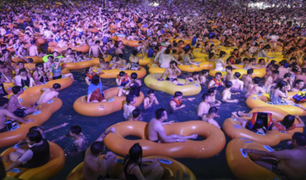 Wuhan: fiesta acuática desata indignación en el mundo