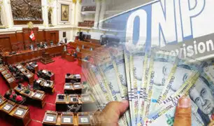 ONP: Comisión de Presupuesto aprobó devolución de aportes y predictamen pasa al Pleno