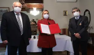 Embajador ruso ofrece a Presidenta Ejecutiva de EsSalud vacunas para enfrentar COVID-19