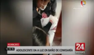 Huancayo: adolescente da a luz en baño de comisaría de El Tambo