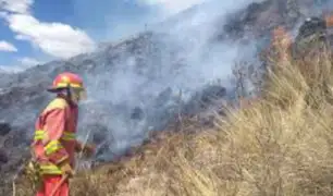 Valle Sagrado de los Incas: incendio forestal pone en riesgo parque arqueológico