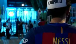 Lionel Messi: hinchas del Barcelona llegan al Camp Nou para exigir salida de Bartomeu