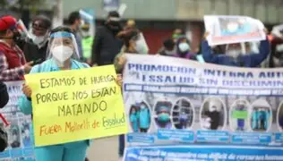 EsSalud responde por huelga médica: "Las demandas se están cumpliendo con la debida atención"