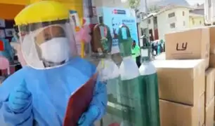 Operación “Tayta” llega con oxígeno y medicinas a Huancavelica