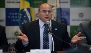 Río de Janeiro: separan a gobernador por lucrar con pandemia