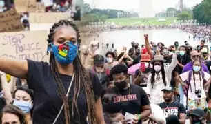 EEUU: miles marchan en Washington contra el racismo en plena pandemia