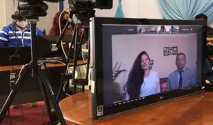 Cajamarca: realizan primer matrimonio virtual a través de zoom