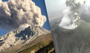 Arequipa: volcán Sabancaya registra 37 explosiones en las últimas 24 horas