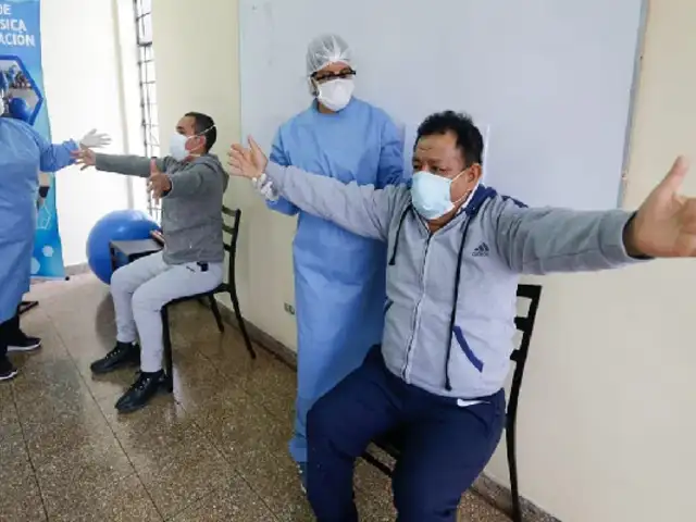 Hospital Dos de Mayo: intensifican terapias de rehabilitación para pacientes que vencieron al coronavirus