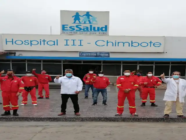 Áncash: EsSalud realiza pruebas a bomberos para descartar COVID-19