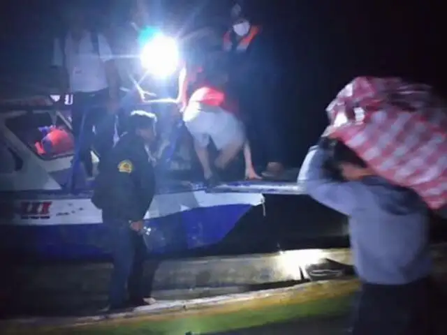 Reportan muertos y desaparecidos tras naufragio de embarcación en Loreto