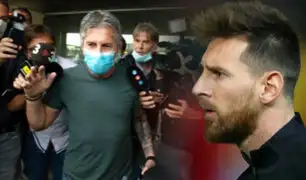Padre de Messi llegó a España para reunirse con el presidente del Barcelona