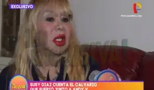 Susy Díaz contó en exclusiva el horror que vivió junto a Andy V