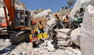 Al menos 19 muertos y 20 heridos deja derrumbe de una mina en Pakistán