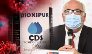 Minsa advierte que Dióxido de cloro puede producir severas consecuencias
