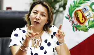 Ministra Rocio Barrios instó a todos a respetar el orden democrático