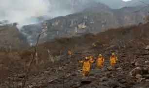 Cusco: controlan incendio forestal en el Santuario de Machu Picchu