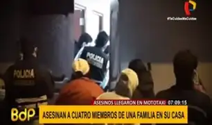 Barranca: familia asesinada habría conocido a sus victimarios