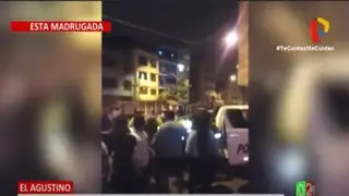 El Agustino: Familiares y vecinos de conductor ebrio atacan policías