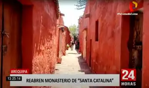 Arequipa: histórico monasterio de Santa Catalina reabre sus puertas
