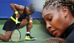 Serena Williams se despide del Roland Garros por lesión
