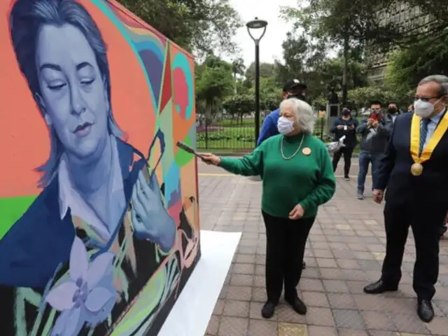 Municipalidad de Miraflores rindió homenaje a Chabuca Granda por los 100 de años de su nacimiento