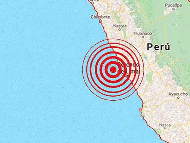 Fuerte sismo de magnitud 4.8 remeció Lima esta noche