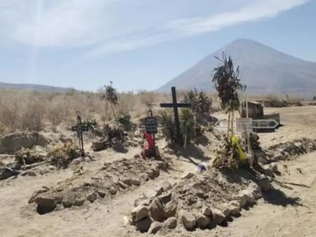 Arequipa: colapso de camposantos provocó aparición de cementerio informal en Cayma