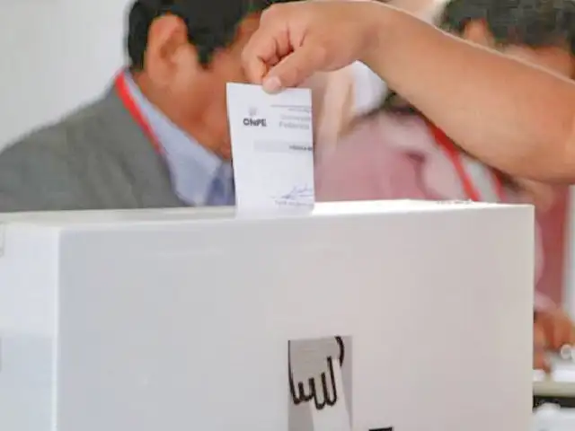 El voto preferencial continuará vigente en las elecciones del 2021