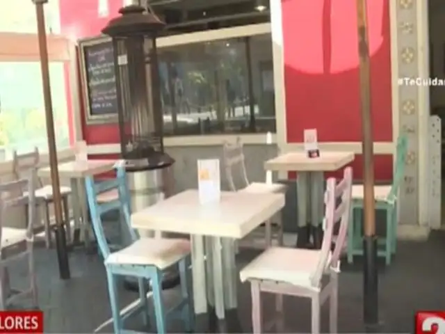 Miraflores: restaurantes y cafés podrán habilitar terrazas para atender a más clientes