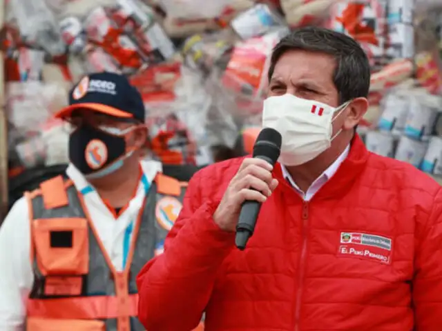 Ministro Jorge Chávez: Marina realiza patrullaje para garantizar  muestra soberanía