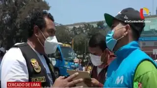 Cercado de Lima: 17 detenidos por vender chips de celulares de dudosa procedencia