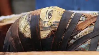 Egipto: 59 sarcófagos fueron hallados con sus momias intactas