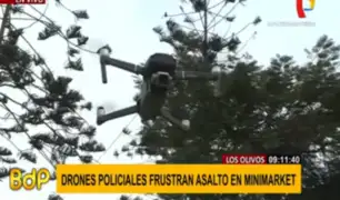 Los Olivos: drones se convierten en aliados de la policía contra delincuentes