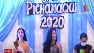 Junín: premiación “Miss Pichanaqui 2020” fue interrumpida por la Policía